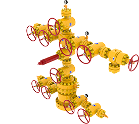 Интегральное устьевое оборудование для закачки и добычи